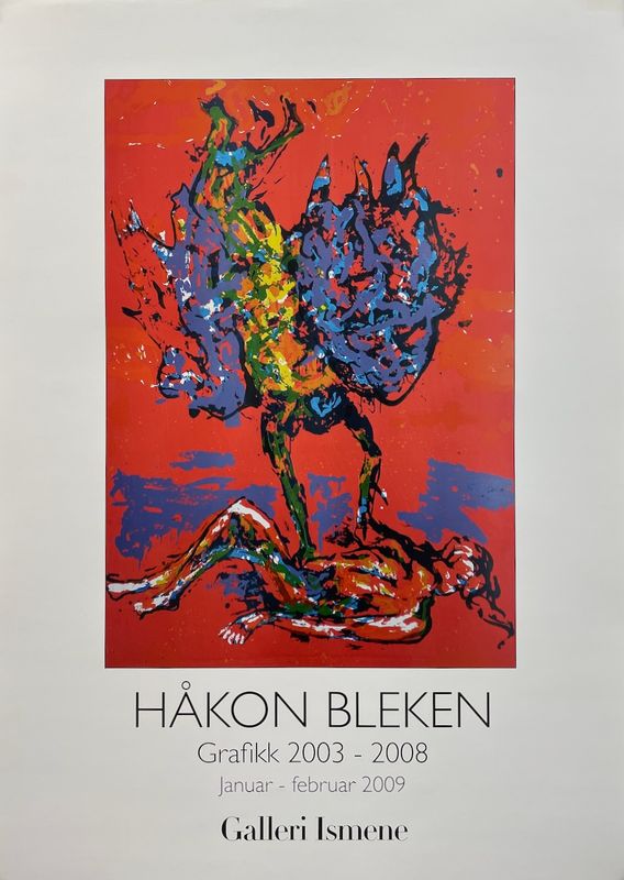 Bleken, Håkon, sett med to offset  plakater